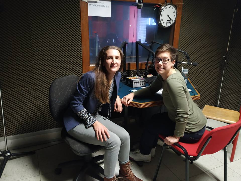 Naša Matea Drempetić gostovala u emisiji Hodalica Radio Studenta